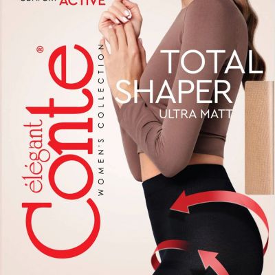 Conte Velour Active 100 Den - Microfibra Opaque Shaper Women's Tights(19?-123??)